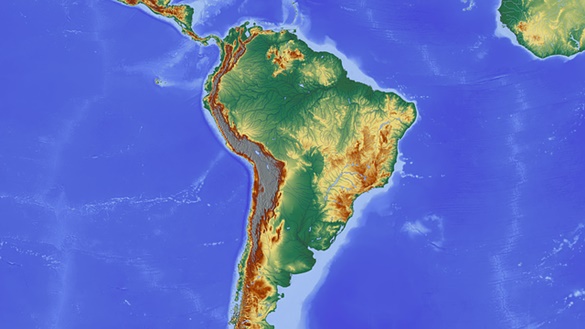 Localização do Brasil